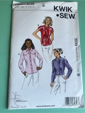 Kwik Sew Button-Down Shirt Pattern